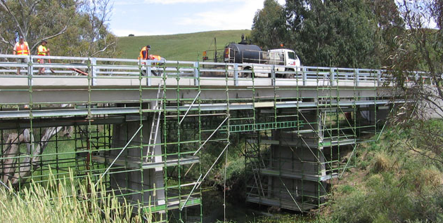 Bridge rehabilitation in Victoria’s Macedon Ranges