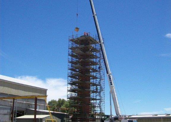 Historic chimney strengthening and rehabilitation in Bendigo