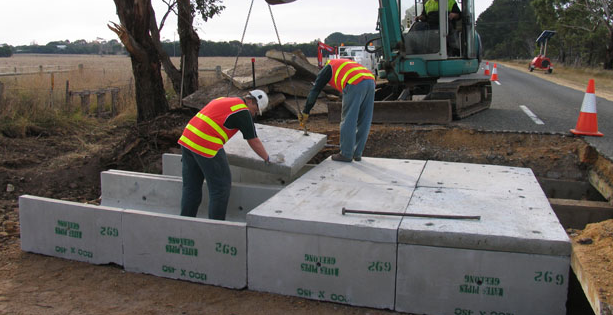 Culvert replacement at Henty Main Road, Moriac